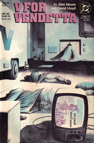 Cover for V for Vendetta (DC, 1988 series) #4