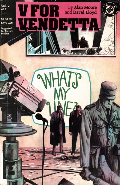 Cover for V for Vendetta (DC, 1988 series) #5