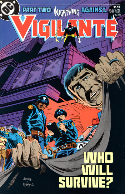 Cover for The Vigilante (DC, 1983 series) #21