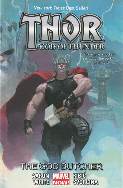 Cover for Thor: God of Thunder (Marvel, 2014 series) #1 - The God Butcher [Fourth Printing]