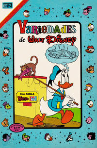 Cover Thumbnail for Variedades de Walt Disney (Editorial Novaro, 1967 series) #201