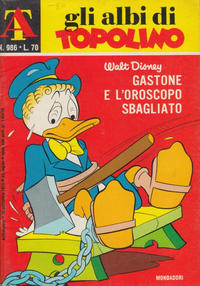 Cover Thumbnail for Albi di Topolino (Mondadori, 1967 series) #986