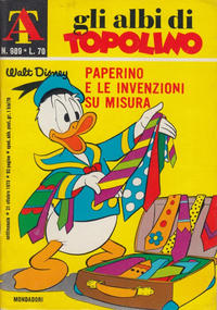Cover Thumbnail for Albi di Topolino (Mondadori, 1967 series) #989