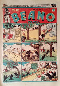 Cover Thumbnail for The Beano Comic (D.C. Thomson, 1938 series) #317