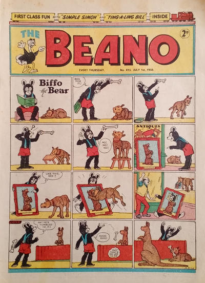 Cover for The Beano (D.C. Thomson, 1950 series) #415