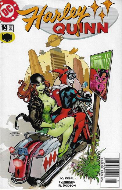 Cover for Harley Quinn (DC, 2000 series) #14 [Newsstand]