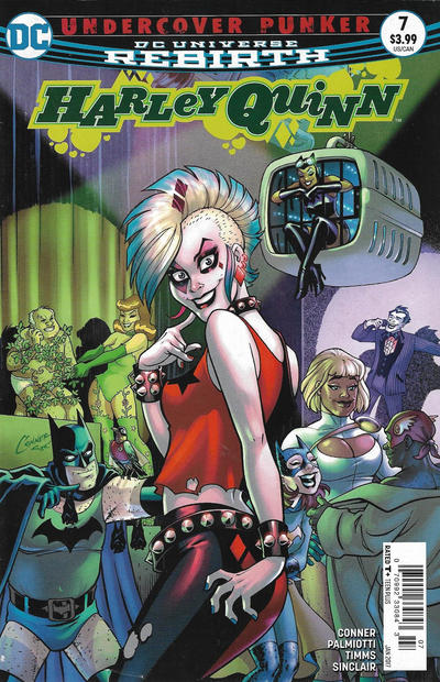 Cover for Harley Quinn (DC, 2016 series) #7 [Newsstand]