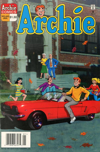Cover for Archie (Archie, 1959 series) #443 [Newsstand]