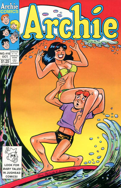 Cover for Archie (Archie, 1959 series) #416 [Direct]