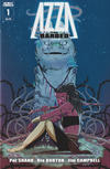 Cover for Azza the Barbed (Scout Comics, 2022 series) #1 [Rio Burton Cover]