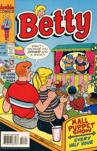 Cover Thumbnail for Betty (Archie, 1992 series) #27 [Direct Edition]