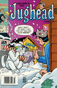 Cover for Archie's Pal Jughead Comics (Archie, 1993 series) #78 [Newsstand]