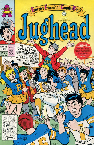 Cover for Jughead (Archie, 1987 series) #41 [Direct]