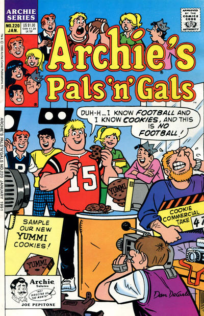 Cover for Archie's Pals 'n' Gals (Archie, 1952 series) #220 [Direct]