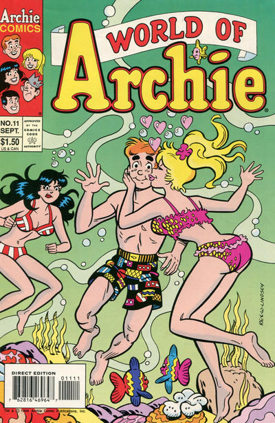 Cover for World of Archie (Archie, 1992 series) #11 [Direct Edition]