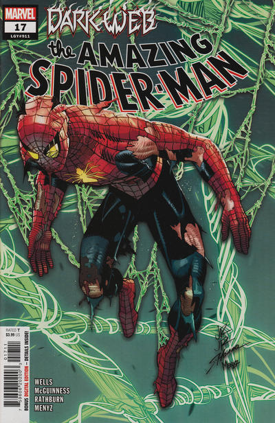 Cover for The Amazing Spider-Man (Marvel, 2022 series) #17 (911)