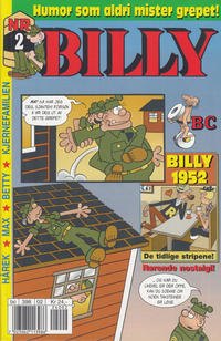 Cover Thumbnail for Billy (Hjemmet / Egmont, 1998 series) #2/2002