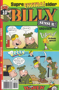 Cover Thumbnail for Billy (Hjemmet / Egmont, 1998 series) #10/2002