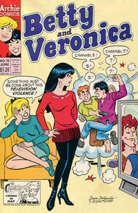 Cover for Betty and Veronica (Archie, 1987 series) #76 [Direct]