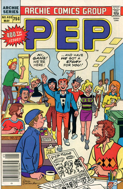 Cover for Pep (Archie, 1960 series) #400 [Canadian]