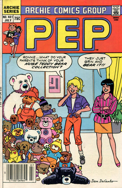 Cover for Pep (Archie, 1960 series) #401 [Canadian]
