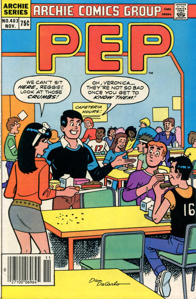 Cover for Pep (Archie, 1960 series) #403 [Canadian]
