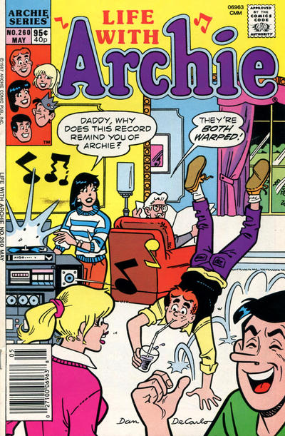 Cover for Life with Archie (Archie, 1958 series) #260 [Canadian]