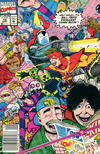 Cover for Bill & Ted's Excellent Comic Book (Marvel, 1991 series) #10 [Newsstand]
