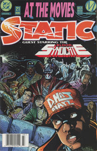 Cover Thumbnail for Static (DC, 1993 series) #21 [Newsstand]