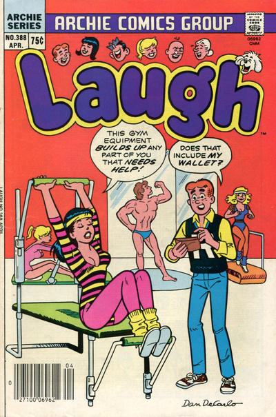 Cover for Laugh Comics (Archie, 1946 series) #388 [Canadian]