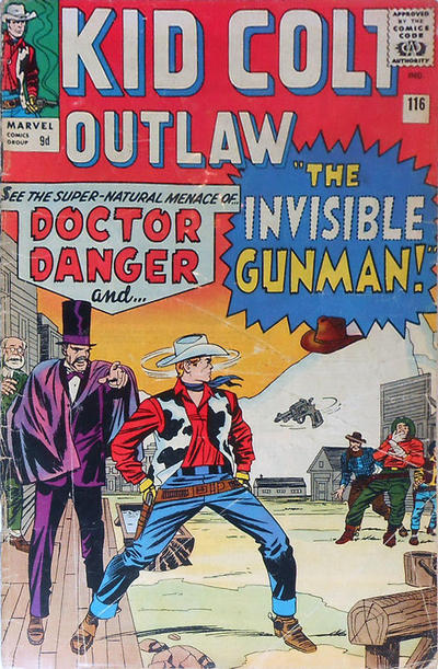 Cover for Kid Colt Outlaw (Marvel, 1949 series) #116 [British]
