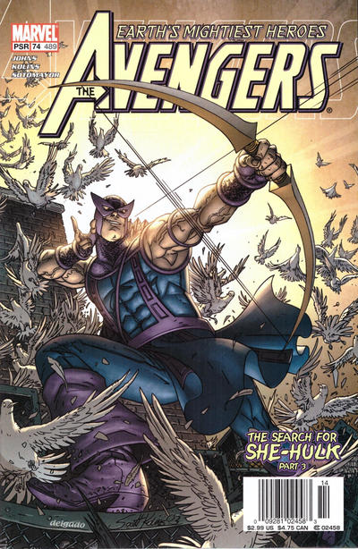 Cover for Avengers (Marvel, 1998 series) #74 (489) [Newsstand]