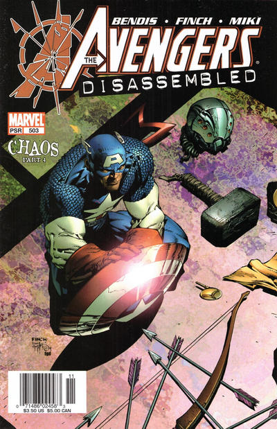 Cover for Avengers (Marvel, 1998 series) #503 [Newsstand]
