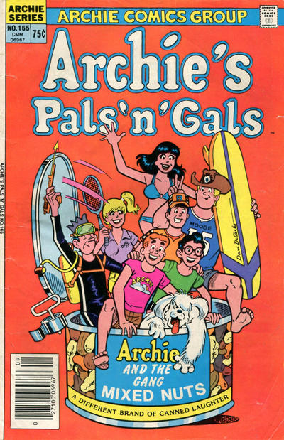 Cover for Archie's Pals 'n' Gals (Archie, 1952 series) #165 [Canadian]