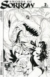 Cover Thumbnail for Swords of Sorrow (2015 series) #2 [Cover E Retailer Incentive Black and White Lupacchino]