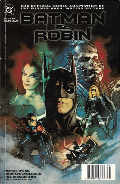 Cover for Batman and Robin: The Official Comic Adaptation of the Warner Bros. Motion Picture (DC, 1997 series) #[nn] [Collector's Edition - Newsstand]
