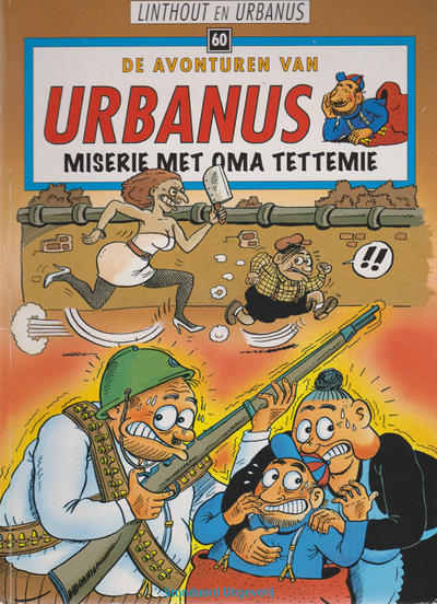 Cover for De avonturen van Urbanus (Standaard Uitgeverij, 1996 series) #60 - Miserie met oma Tettemie [Herdruk 2004]