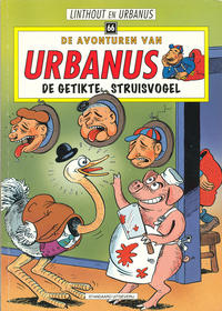 Cover Thumbnail for De avonturen van Urbanus (Standaard Uitgeverij, 1996 series) #66 - De getikte struisvogel