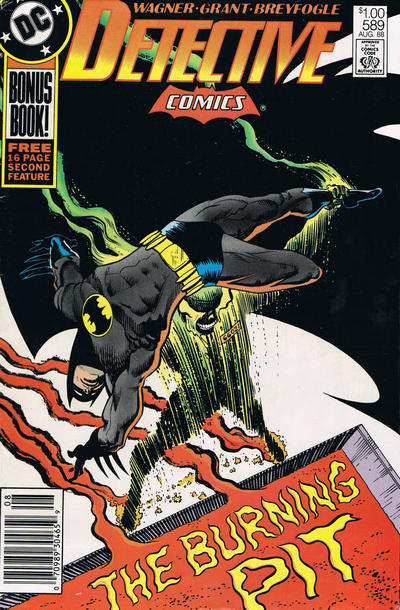 Cover for Detective Comics (DC, 1937 series) #589 [Canadian]