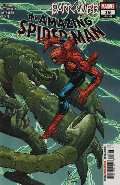 Cover for The Amazing Spider-Man (Marvel, 2022 series) #18 (912)