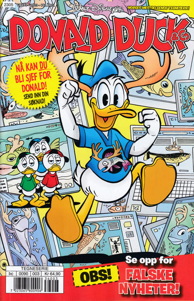 Cover for Donald Duck & Co (Hjemmet / Egmont, 1948 series) #3/2023