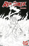 Cover Thumbnail for Red Sonja (2019 series) #5 [Cover G Black and White Amanda Conner]