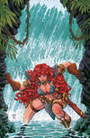 Cover for Red Sonja (Dynamite Entertainment, 2019 series) #22 [Virgin Cover Will Robson]