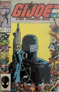 Cover Thumbnail for G.I. Joe, A Real American Hero (Marvel, 1982 series) #53 [Second Print]