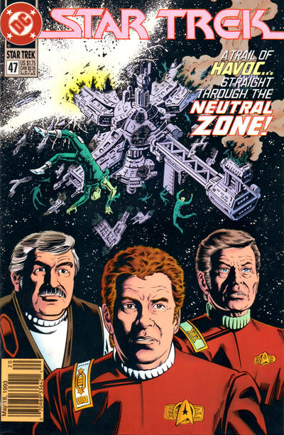 Cover for Star Trek (DC, 1989 series) #47 [Newsstand]
