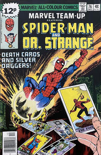 Cover Thumbnail for Marvel Team-Up (Marvel, 1972 series) #76 [British]