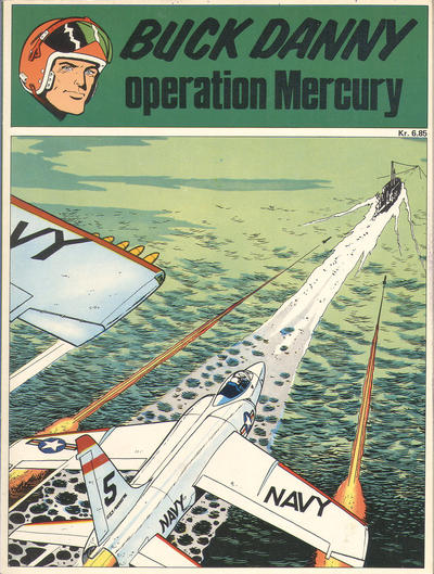 Cover for Trumf-serien (Interpresse, 1971 series) #[3] - Buck Danny - Operation Mercury
