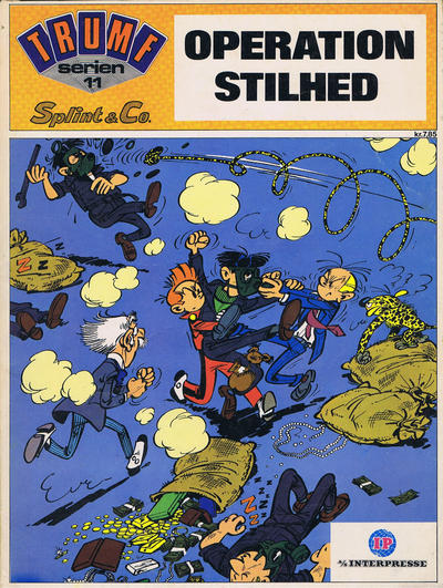Cover for Trumf-serien (Interpresse, 1971 series) #11 - Splint & Co. - Operation Stilhed