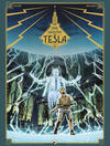 Cover for De drie geesten van Tesla (Dark Dragon Books, 2023 series) #2 - Het complot van de echte mensen