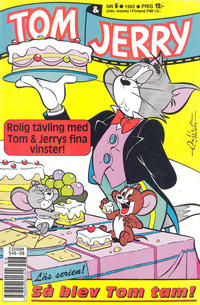 Cover Thumbnail for Tom & Jerry [Tom och Jerry] (Semic, 1979 series) #6/1992